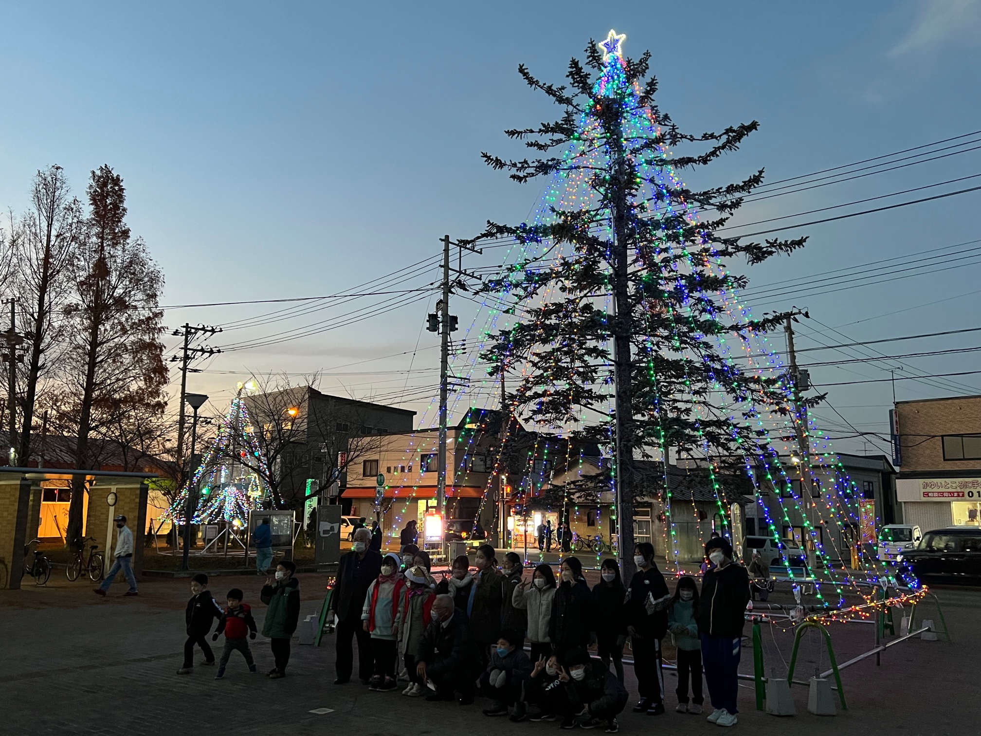 クリスマスイルミネーション点灯式